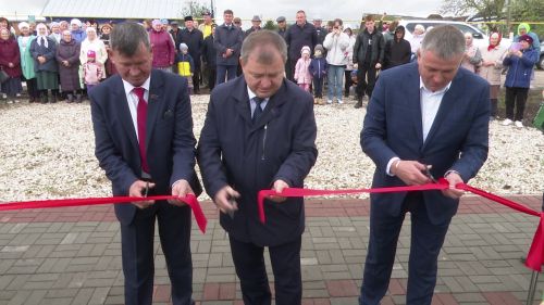 В деревне Кичкальня открыли парк “Тынычлык”