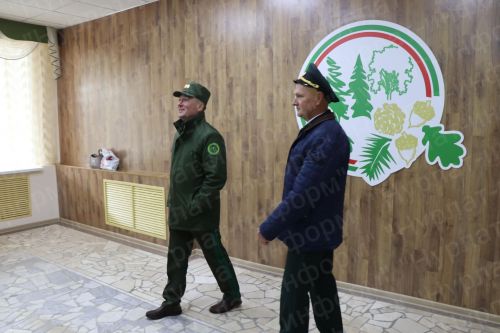 Нурлатский лесхоз посетил министр