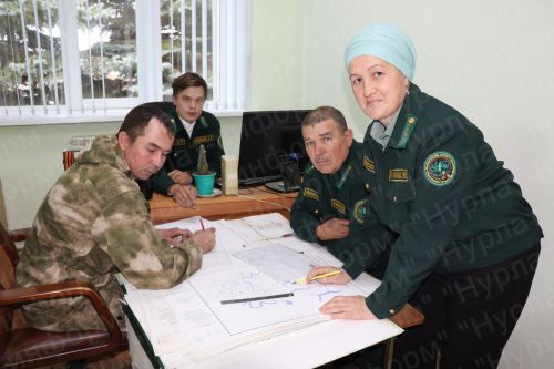 Нурлатский лесхоз посетил министр