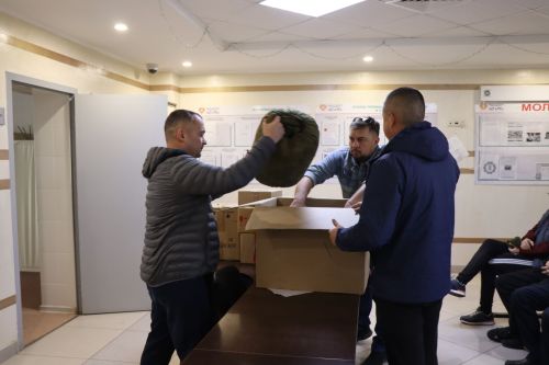 Работники «ТаграС-РС» оказываю постоянную помощь своим мобилизованным коллегам