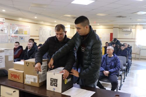 Работники «ТаграС-РС» оказываю постоянную помощь своим мобилизованным коллегам