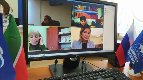 Депутат Государственного Совета РТ Людмила Рыбакова провела онлайн-прием для нурлатцев
