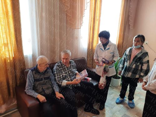 В Нурлатском доме - интернате для престарелых и инвалидов прошла акция «Час добра и уважения»