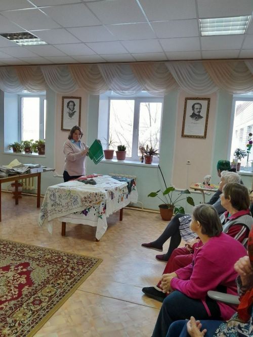 В Нурлатском доме-интернате для престарелых и инвалидов состоялось мероприятие «Прикладное искусство татар»