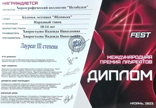 Дипломами лауреата 3 степени были отмечены выступления Нурлатских хореографических коллективов