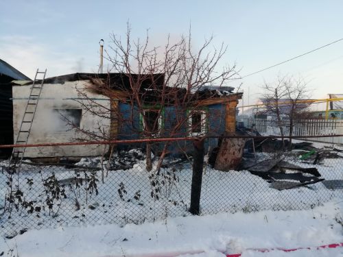 В Нурлате погиб мужчина при пожаре в собственном доме
