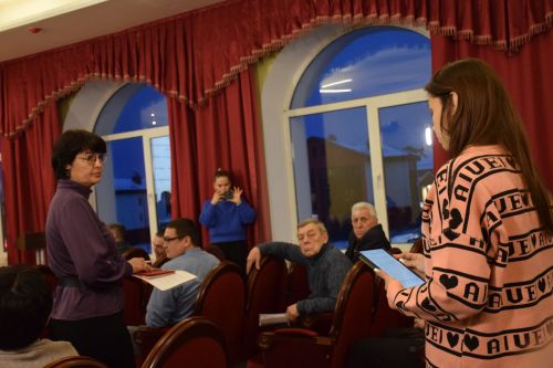 В городском Дворце культуры собрались предприниматели района