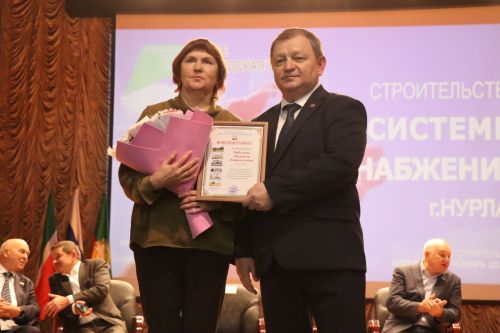 В Нурлате торжественно запустили новую систему водоснабжения