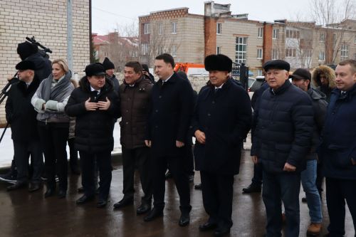 В Нурлате торжественно запустили новую систему водоснабжения
