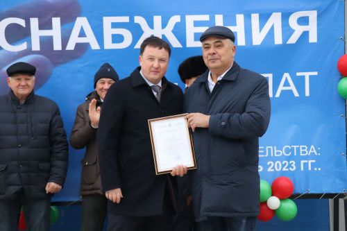 В Нурлате торжественно запустили новую систему водоснабжения