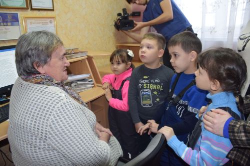 Юные журналисты детского сада «Камыр Батыр» побывали в «Нурлат-информе»