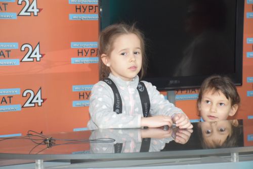 Юные журналисты детского сада «Камыр Батыр» побывали в «Нурлат-информе»