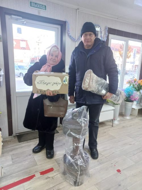 Жители Чувашской Менчи присоединились к сбору гуманитарной помощи
