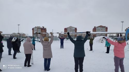 В Нурлате участники Центра долголетия и здоровья ведут активный образ жизни
