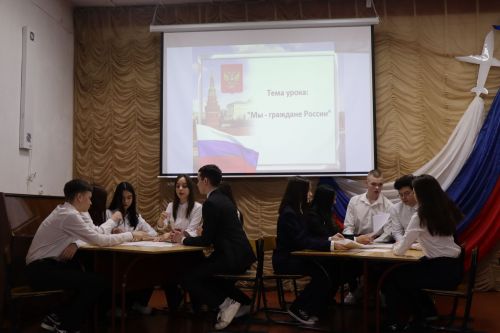 Глава района Алмаз Ахметшин провел парламентский урок
