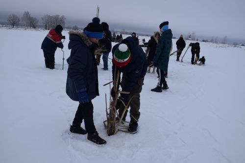 В охотхозяйстве «Восход» провели экологическую акцию «Рыбе – быть!»