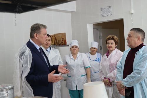 Глава района Алмаз Ахметшин провел парламентский урок