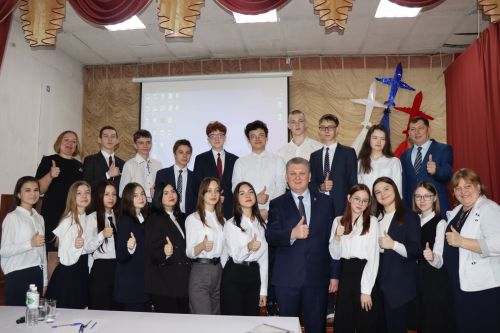 Глава района Алмаз Ахметшин провел парламентский урок