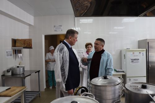 Глава района Алмаз Ахметшин провел парламентский урок