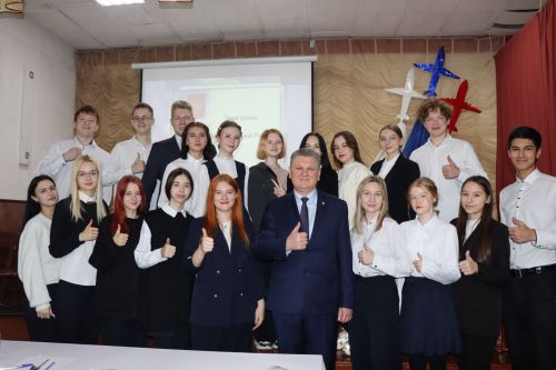 Глава района Алмаз Ахметшин провел парламентский урок