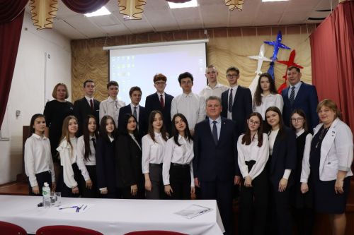 Глава района Алмаз Ахметшин провел парламентский урок