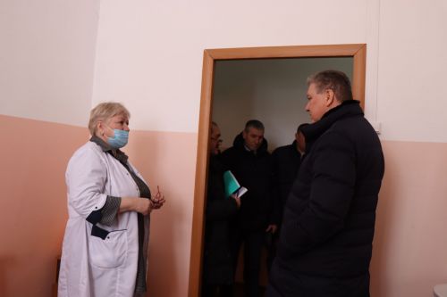 Алмаз Ахметшин с рабочим визитом посетил Альметьевскую врачебную амбулаторию Нурлатской ЦРБ
