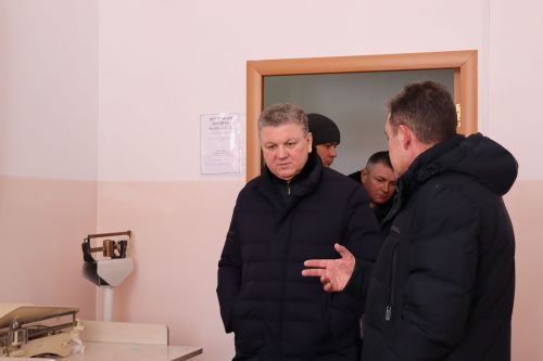 Алмаз Ахметшин с рабочим визитом посетил Альметьевскую врачебную амбулаторию Нурлатской ЦРБ