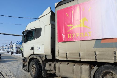 Из Нурлата в Лисичанск отправилась очередная партия гуманитарной помощи