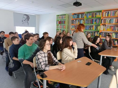 Нурлатские школьники познакомились с творчеством Василия Жуковского