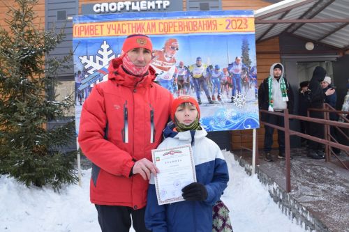 В Нурлате прошла лыжная спринтерская эстафета «Отцы и дети»