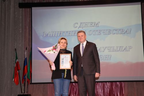 В Нурлате прошел праздничный концерт к Дню защитника Отечества
