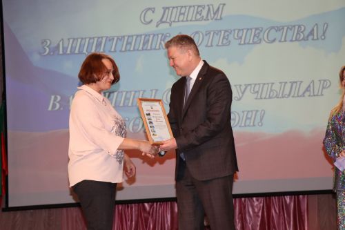 В Нурлате прошел праздничный концерт к Дню защитника Отечества