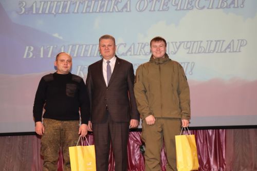 В Нурлате прошел праздничный концерт к Дню защитника Отечества