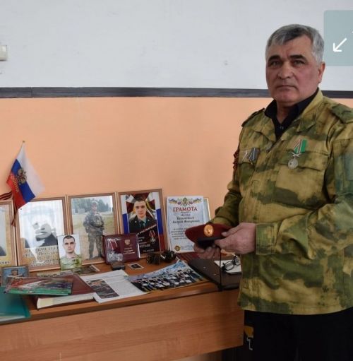 Фёдор Кульметьев рассказал школьникам о погибшем в зоне СВО сыне Андрее