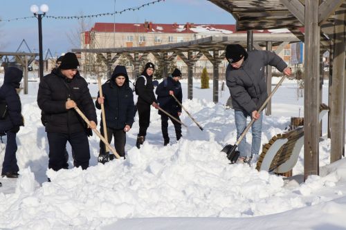 Алмаз Ахметшин ознакомился с зимним содержанием общественных пространств