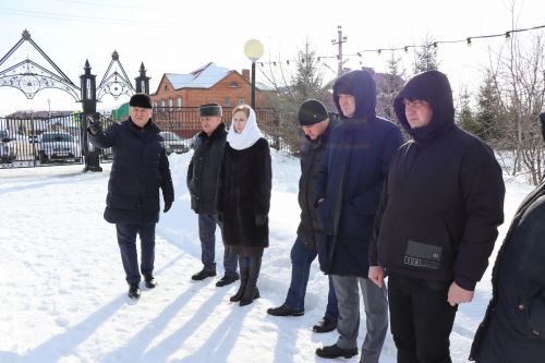 Алмаз Ахметшин ознакомился с зимним содержанием общественных пространств