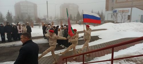 В Нурлате почтили память погибшего солдата Кульметьева Андрея