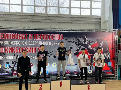 Нурлатские кикбоксеры успешно выступили на Первенстве ПФО в составе сборной Татарстана