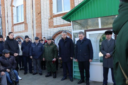 Нурлатцы попрощались с погибшим добровольцем СВО