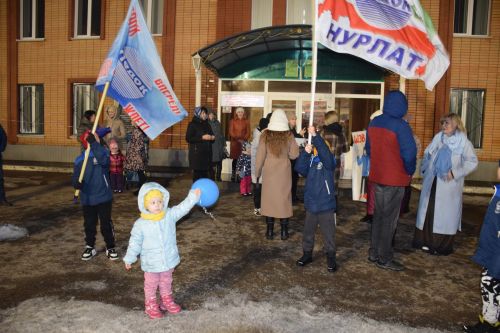 Чемпионов «Золотой шайбы» в Нурлате встретили фейерверком