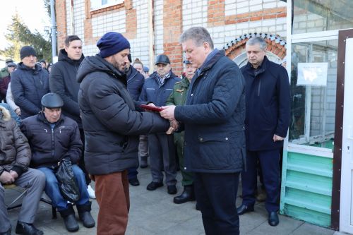 Нурлатцы попрощались с погибшим добровольцем СВО