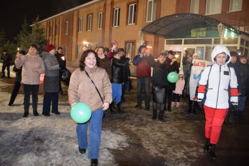 Чемпионов «Золотой шайбы» в Нурлате встретили фейерверком