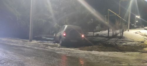 На камеру видеорегистратора попали кадры погони за нетрезвым водителем