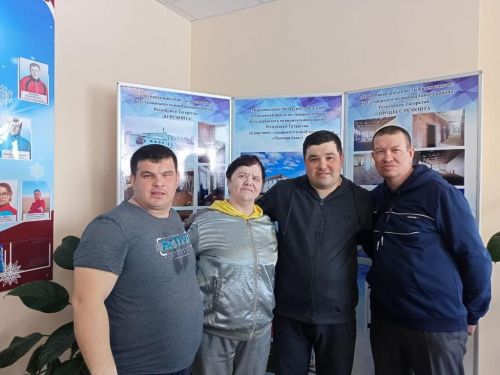 Нурлатцы успешно выступили на соревнованиях по лыжным гонкам среди инвалидов по зрению