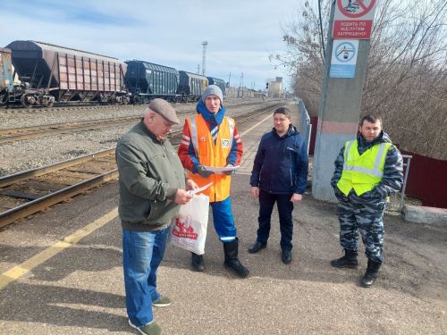 В Нурлате прошел рейд по несоблюдению требований безопасности на железнодорожных переездах