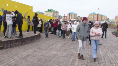 В Нурлате школьные команды участвовали в велоквесте «Эрудиция на скорости»