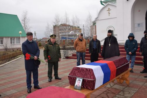 В Нурлате простились с участником СВО Александром Корбиковым