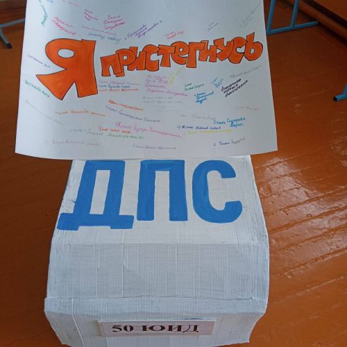 В Старо-Челнинской школе Нурлатского района состоялась акция «Пристегнись»