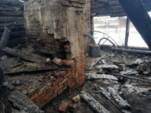 В Старых Челнах сгорел дом