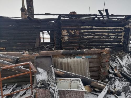 В Старых Челнах сгорел дом
